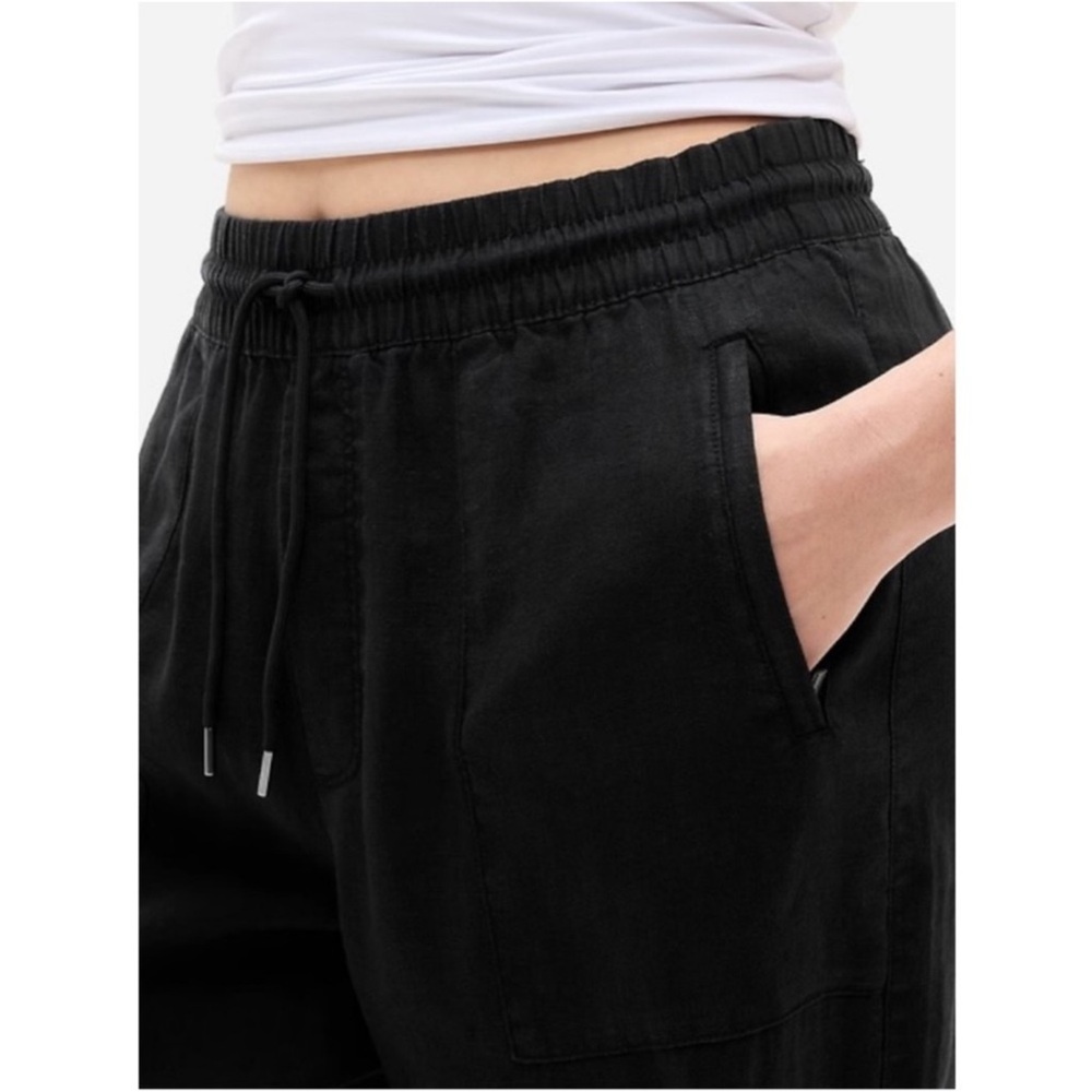 Athleta Retreat Linen Wide Leg Pant NWT XXS PETITE - Picture 3 of 9